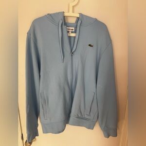 Lacoste sport hoodie - light blue